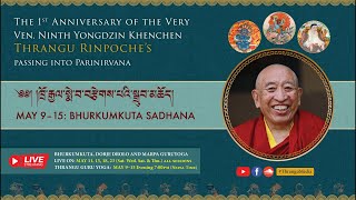 ༈ སྨེ་བ་བརྩེགས་པའི་སྒྲུབ་མཆོད། Bhurkumkuta Sadhana | Swift Return Prayers | Thrangu Rinpoche | 2024