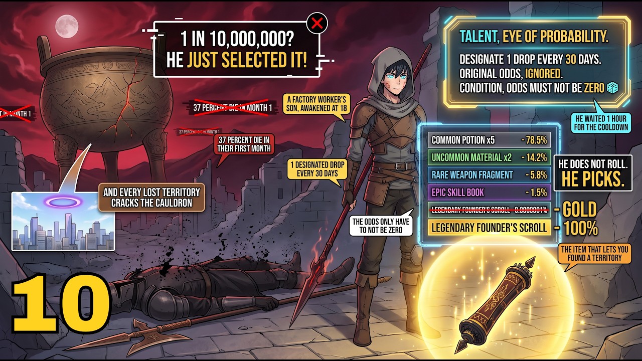 Everyone Prayed for a 1 in a Million Drop. I Just Selected It. | Manhwa Recap 10