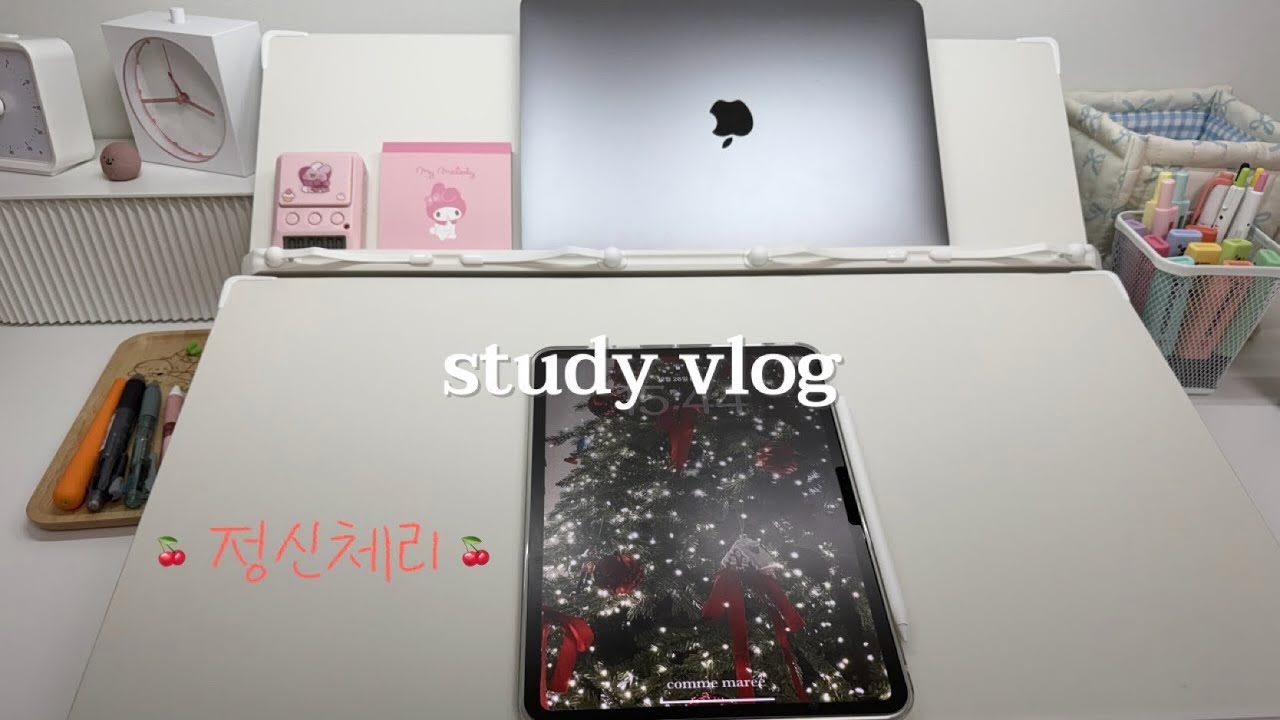 공시생vlog. 백일기도 • 7시 기상 • 먹방 렛츠고 🏃‍♀️ | 도서관 | 집공 | New 2단 독서대 | 공부 브이로그 | 한능검 기출