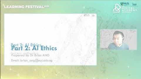 eXplainable AI (XAI) and AI Ethics - 24 June 2021