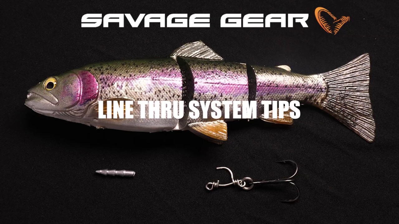 Savage Gear 4D Line Thru Trout Lure, Svage Gear Lures