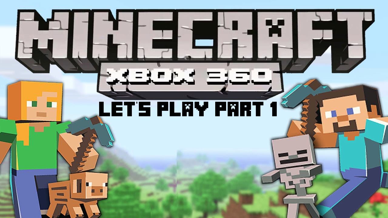 Minecraft Let's Play Part 1: Basic House and Mine! - YouTube