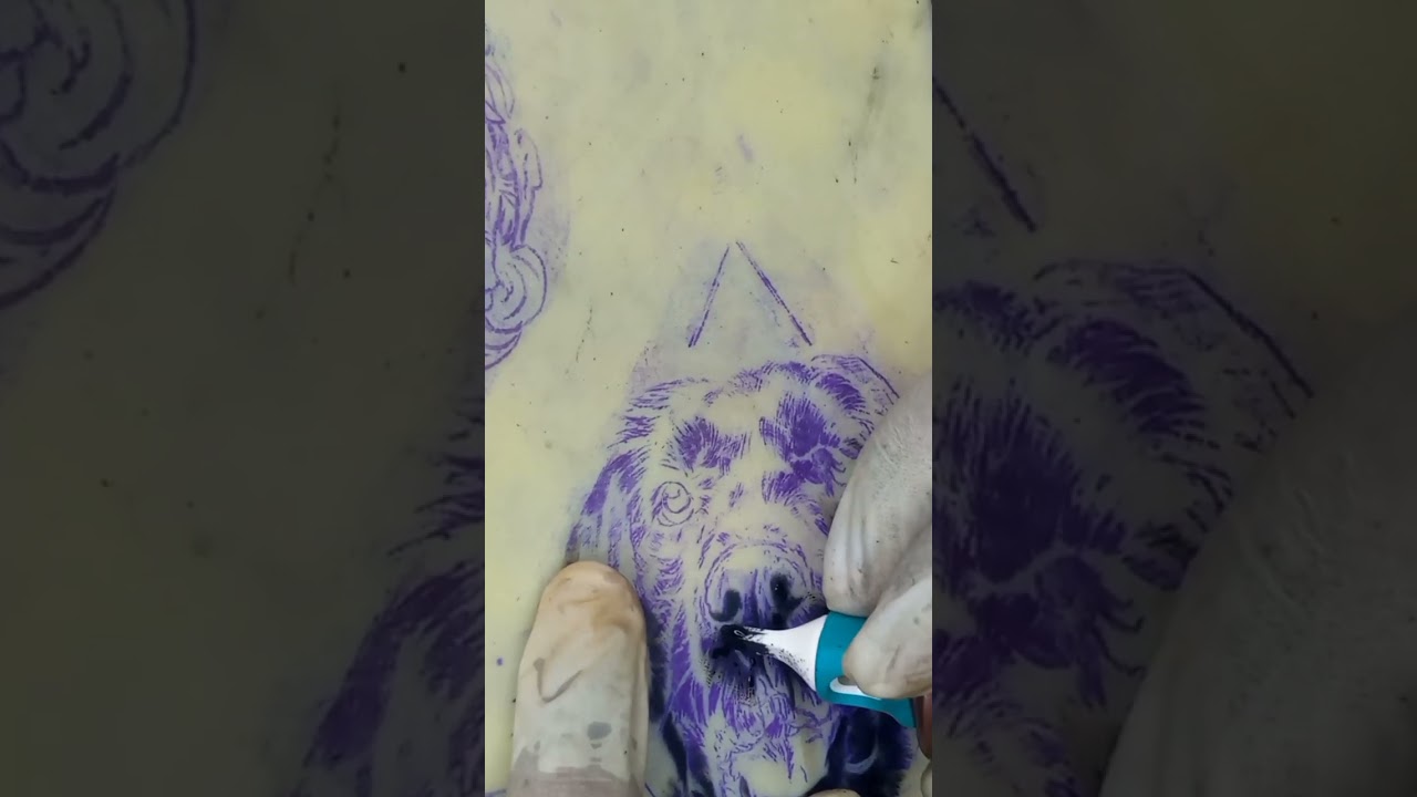 Dog Tattoo Time-lapse ✨