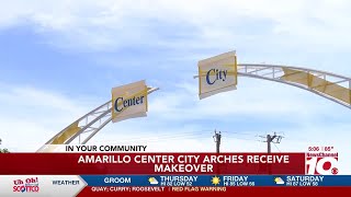 Center City of Amarillo gives downtown arches a makeover