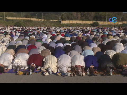 Ceuta celebra el fin del Ramadán con una multitudinaria Musal-La