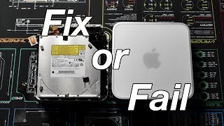 Installing an SSD, RAM, and thermal paste in a 2009 Mac Mini and failing. Profile