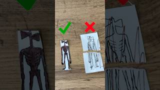 BLUE SIREN SPOTTED 😱 #cutfix #art #foryou #draw #sirenchallenge #sirenas #cuttingchallenge