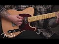 Josh Smith Plays The Flame Maple Top Chambered Telecaster I Rarities Collection I Fender
