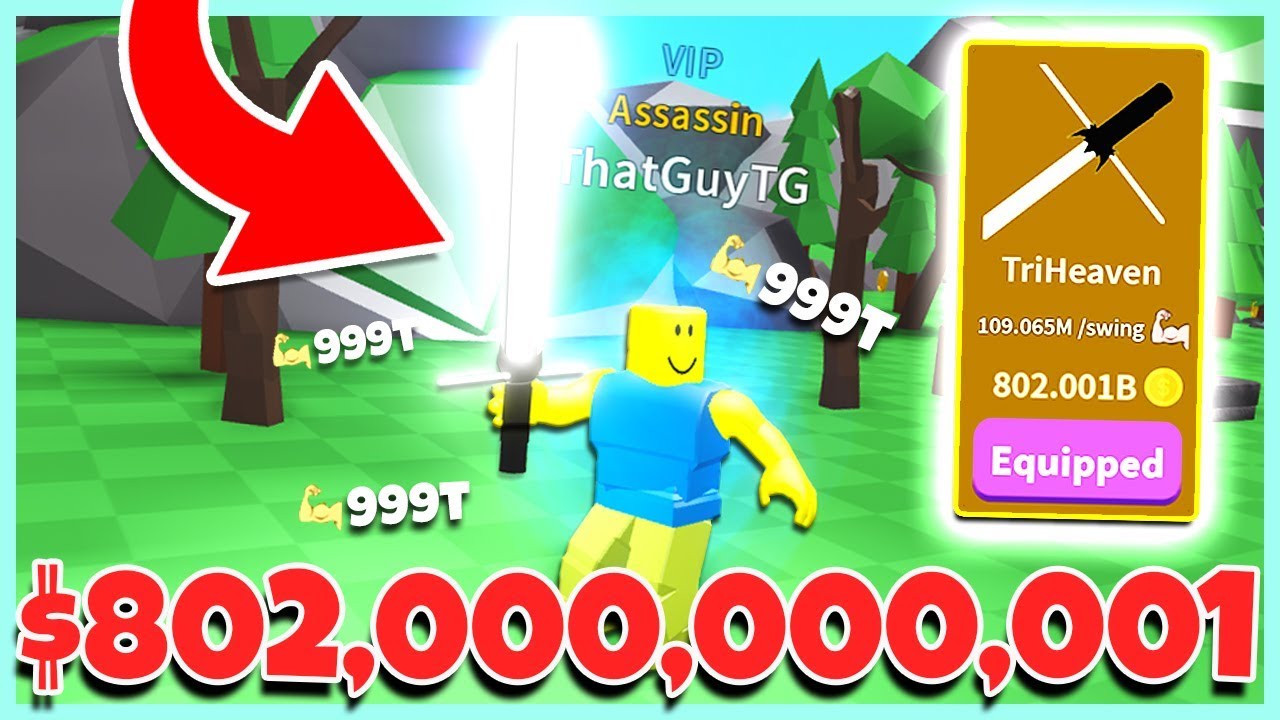 So I Bought The 802 000 000 001 Triheaven Saber In Roblox Saber Simulator Youtube - cool new update roblox saber simulator youtube