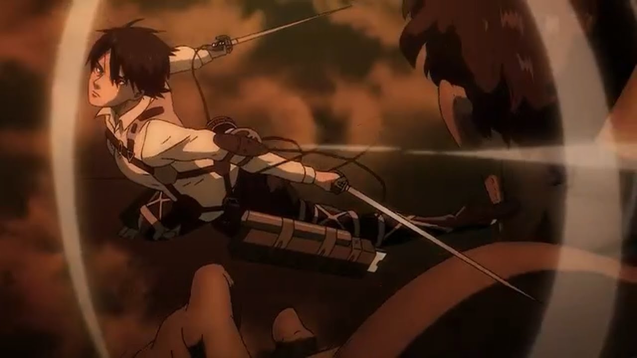 Attack on Titan- Mikasa saves Louise -Looks exactly like Levi