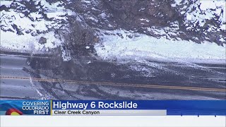 Highway 6 Reopens After Rock Slide