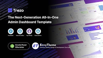 Introducing Trezo v1.x | The Next-Generation Multi-Framework Admin Dashboard Template