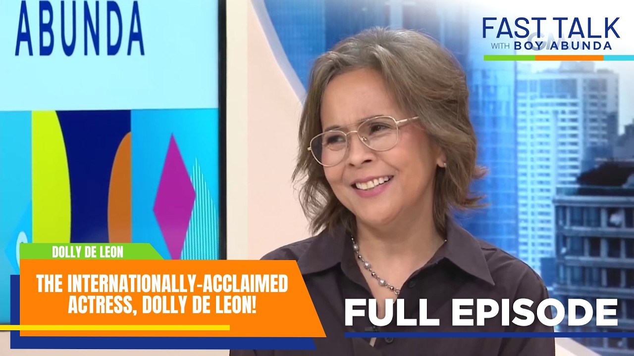 Fast Talk with Boy Abunda: The internationally-acclaimed actress, Dolly de Leon! (Full Episode 896)