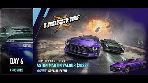 Aston martin valour 2023 | crossfire | Need For Speed: No Limits | Day 6