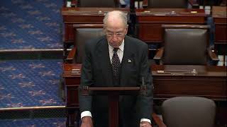 Grassley Honors Senator Lindsey Graham on the Floor of the U.S. Senate