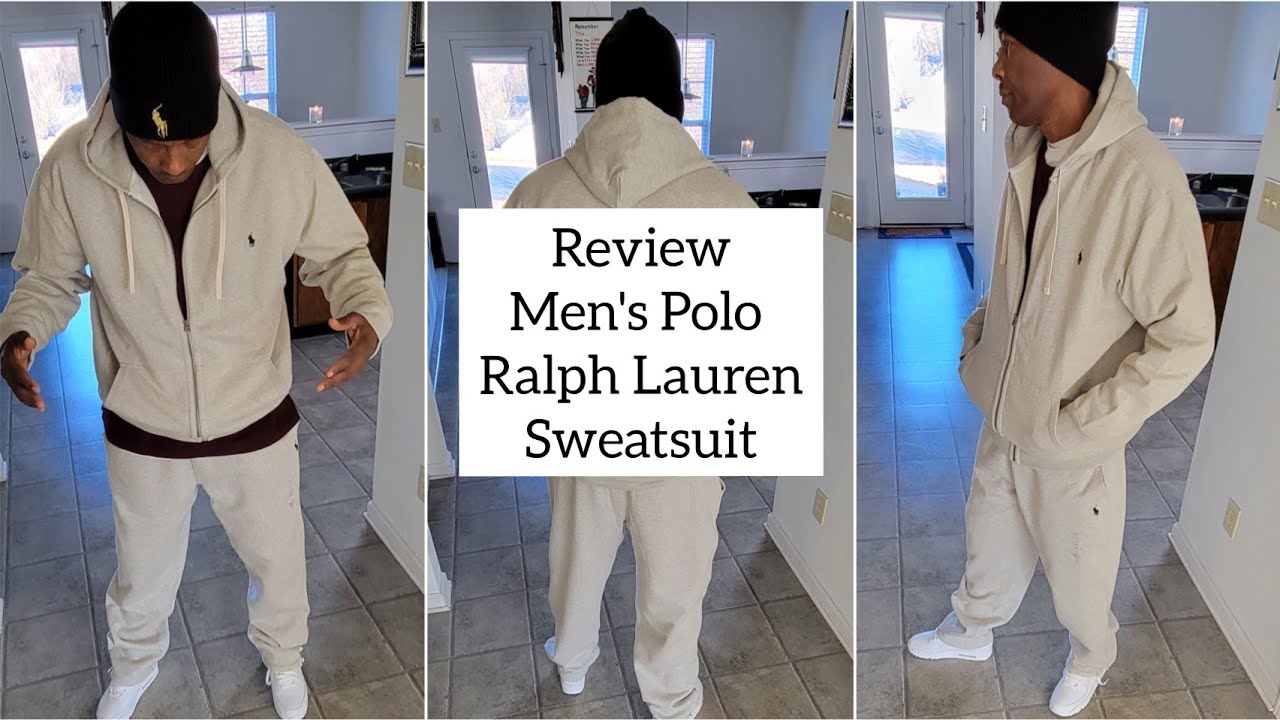 Review Men's Polo Ralph Lauren Sweatsuit - YouTube