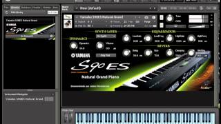 Yamaha S90 Natural Grand Piano Sampler Kontakt