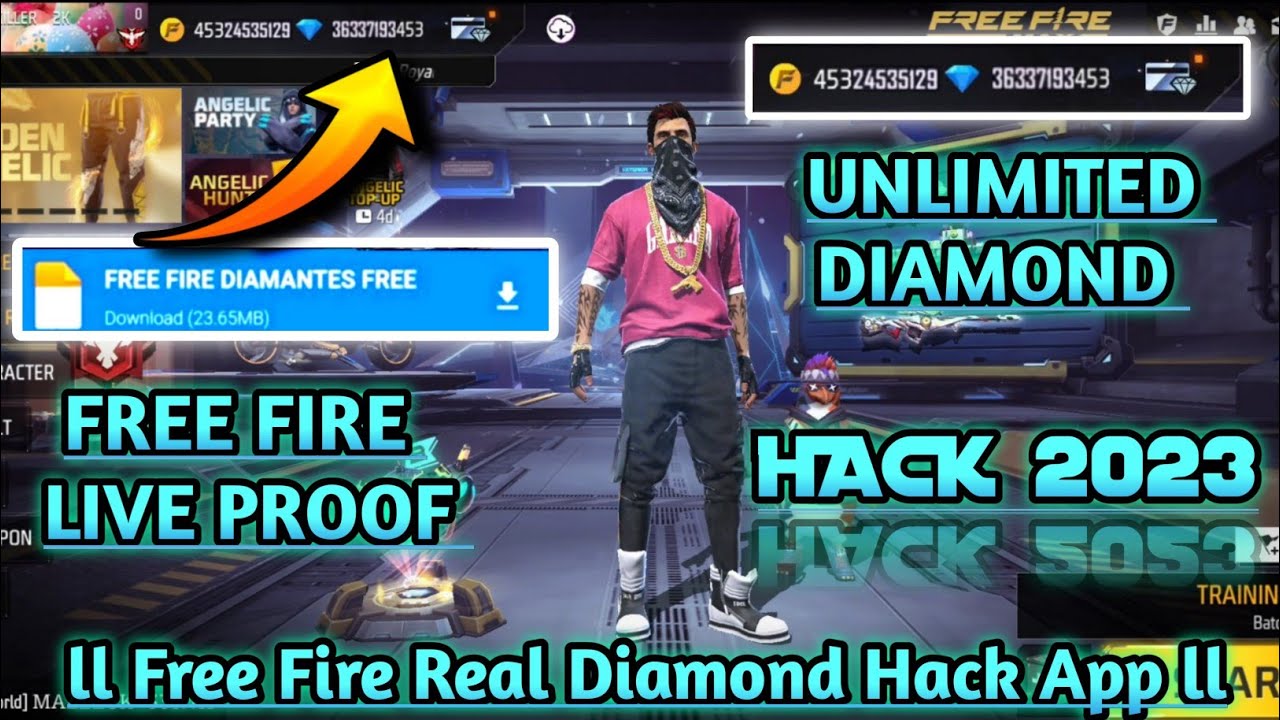 Free Fire Best Unlimited Diamond Hack ll Ff New Diamond Hack App In