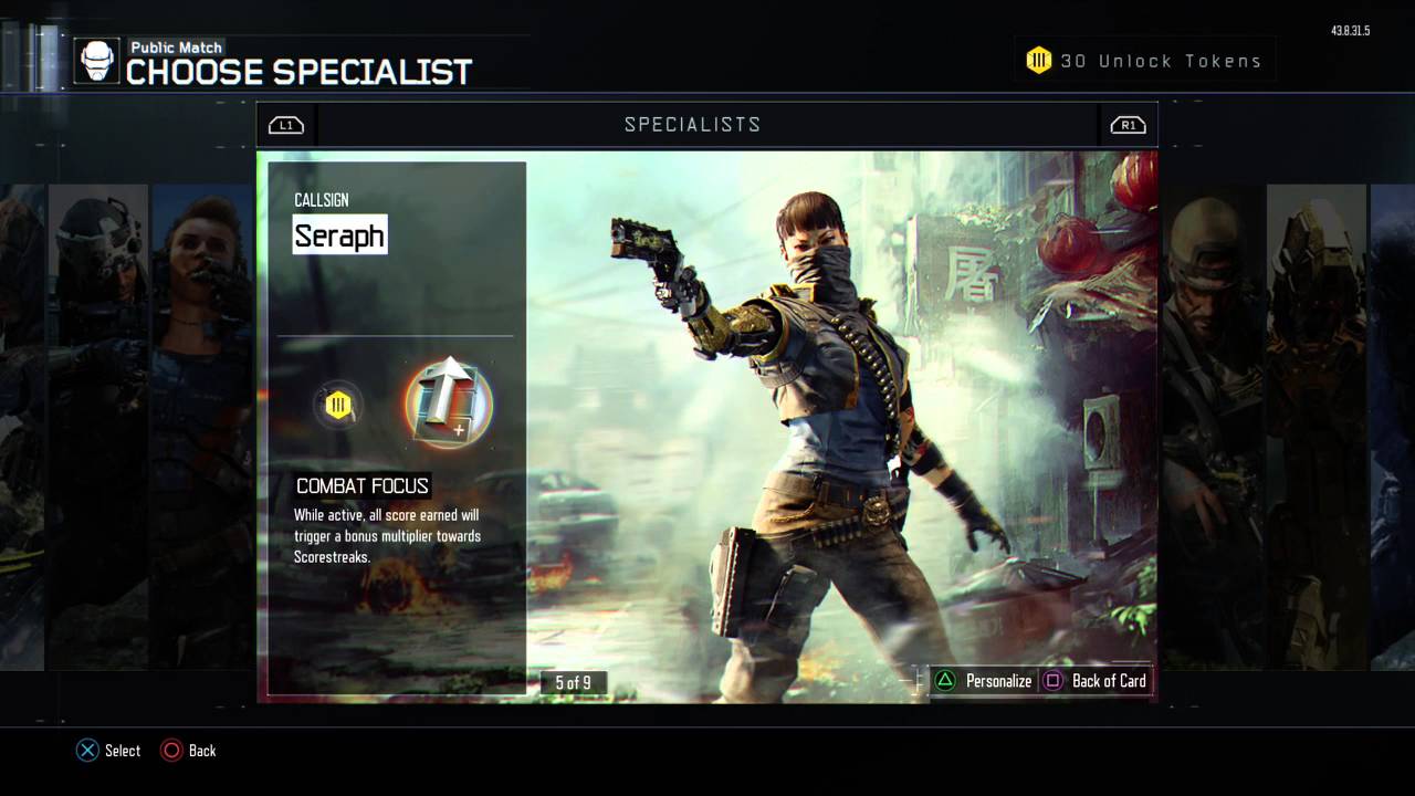 Call of Duty® Black Ops III classes part 2 YouTube