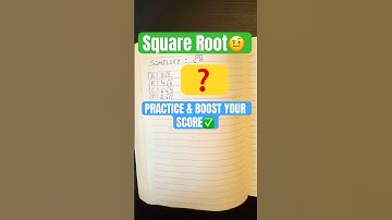Solve this Square Root Puzzle🧩 under 10 Seconds😍✍️#seo #mathstricks #squareroot #satmath