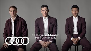 A story of progress: Manuel Neuer, Robert Lewandowski & Serge Gnabry
