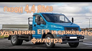 Газон Некст 4.4 ЯМЗ - отключение ЕГР, удаление сажевого фильтра, увеличение мощности +20 л.с.