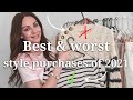 Best and worst style purchases of 2021 - how to improve your personal style with cost per wear