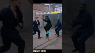 Wayne studios teaching them some manners