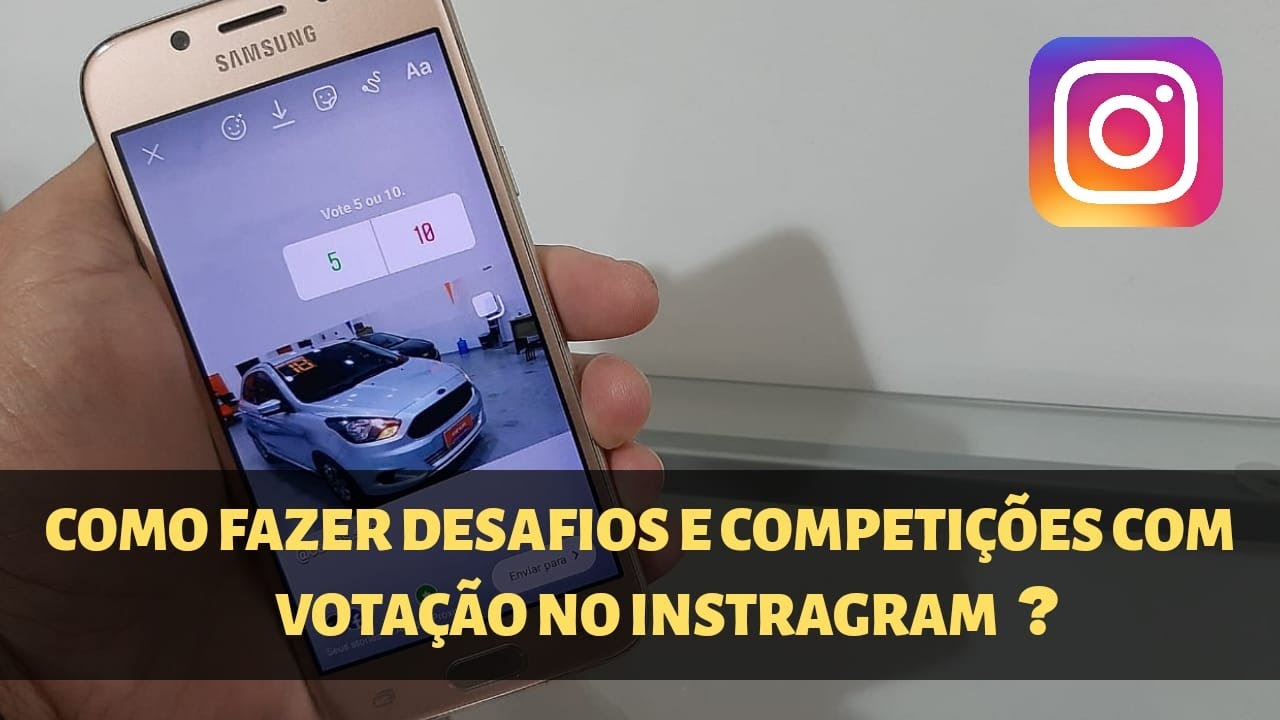 Como fazer desafios e competições com votação no Instagram? - YouTube