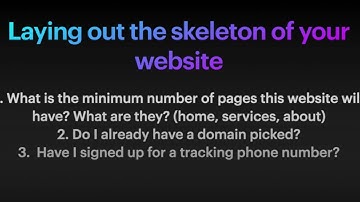 Pre Planning Video 1, Module 2