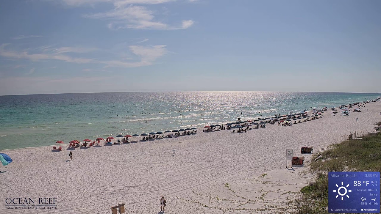 Destin, FL Live Beach Cam — Destin, FL live camera thumbnail