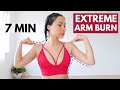 7 Min fast & effective ARM BURN, slimmer arms, bra bulge, sculpt shoulder line & collarbone area