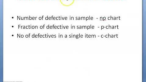 5.5 Control charts for c - chart
