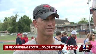 Shippensburg University's head football coach announces retirement