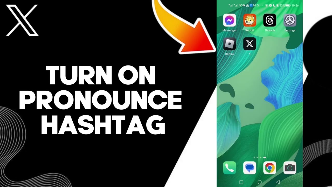 How To Turn On Pronounce Hashtag On X Twitter App