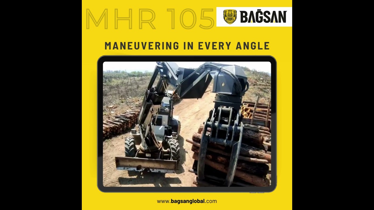 MHR 105 TELESCOPIC LOADALL ROTATABLE BOOM 