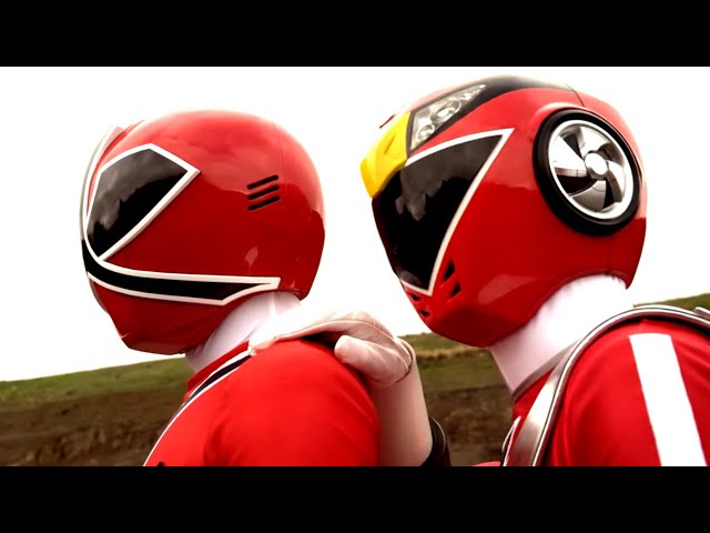 Clash of the Red Rangers | Samurai | Full Movie | S18 | Power Rangers Official class=