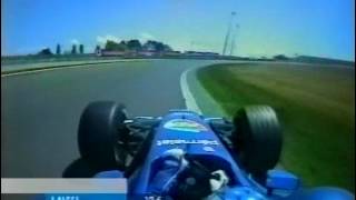 F1 French GP Magny-Cours 2001 Qualifying - Jean Alesi Onboard & Spin