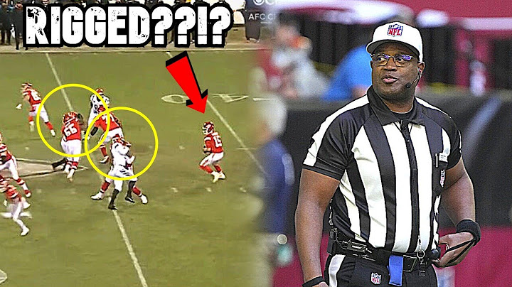 NFL Fans Calling Bengals vs Chiefs Game Rigged Because Of Multiple Missed Calls