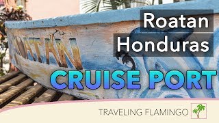 Roatan Honduras Cruise Port| Caribbean Cruise Ports in 4K