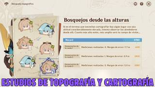 COMPLETO EL EVENTO - ESTUDIOS DE TOPOGRAFÍA Y CARTOGRAFÍA | Genshin Impact 6.5 en Español #1039