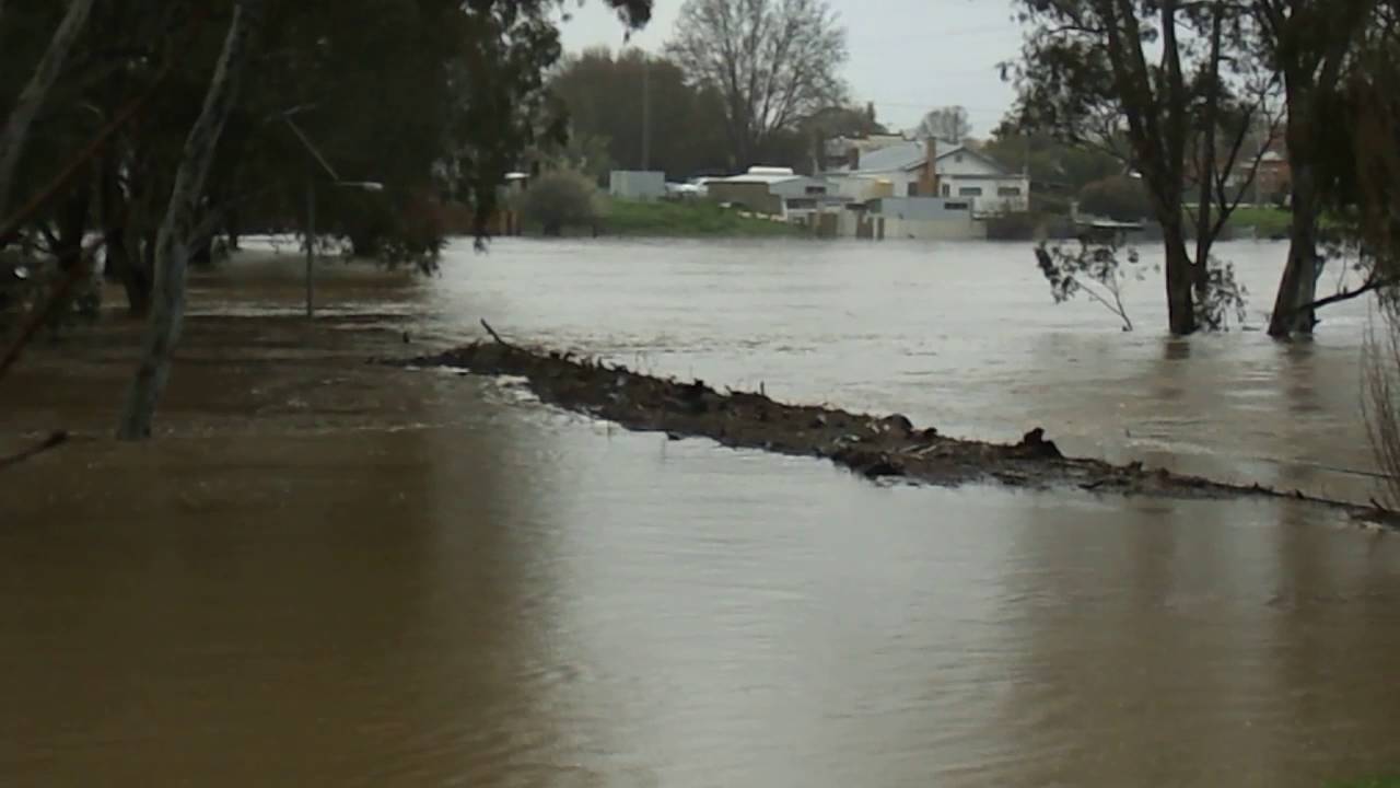 Carisbrook's Deep Creek in flood. Sept 14, 2016, 10 am YouTube