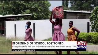 Change in date for final year SHS students won't affect instructional period - GES