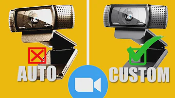 Where can I find my webcam Settings?