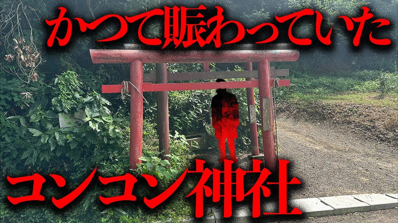 かつて賑わっていた「コンコン神社」はなぜ心霊スポット化してしまったのか？都市伝説】