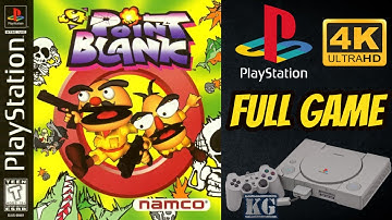 Point Blank [PS1] Gameplay Walkthrough FULL GAME [4K60ᶠᵖˢ UHD🔴]