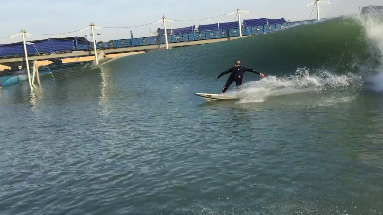 Matt Warshaw's "first barrel in 7 years"