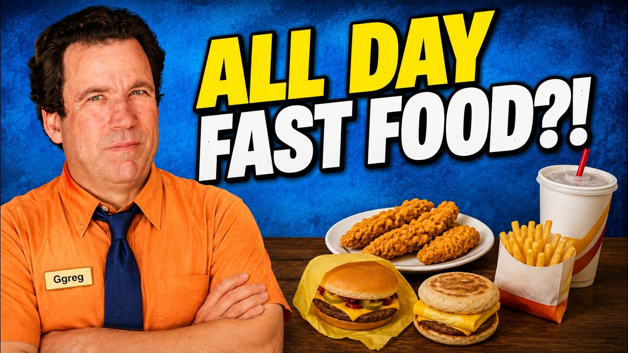 The ULTIMATE Fast Food Marathon 🍔 - YouTube