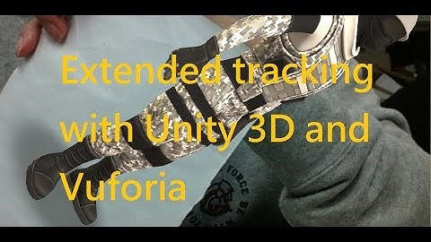 Augmented Reality Tutorial for Beginner 2: Extended tracking with Unity 3D and Vuforia