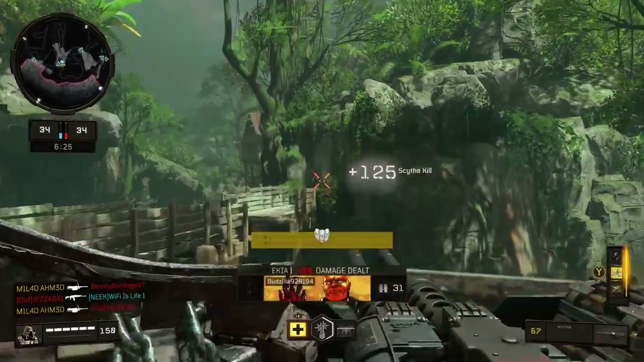 BO4 Scythe Ultra Kill & INSANE Kill Chain in the same game